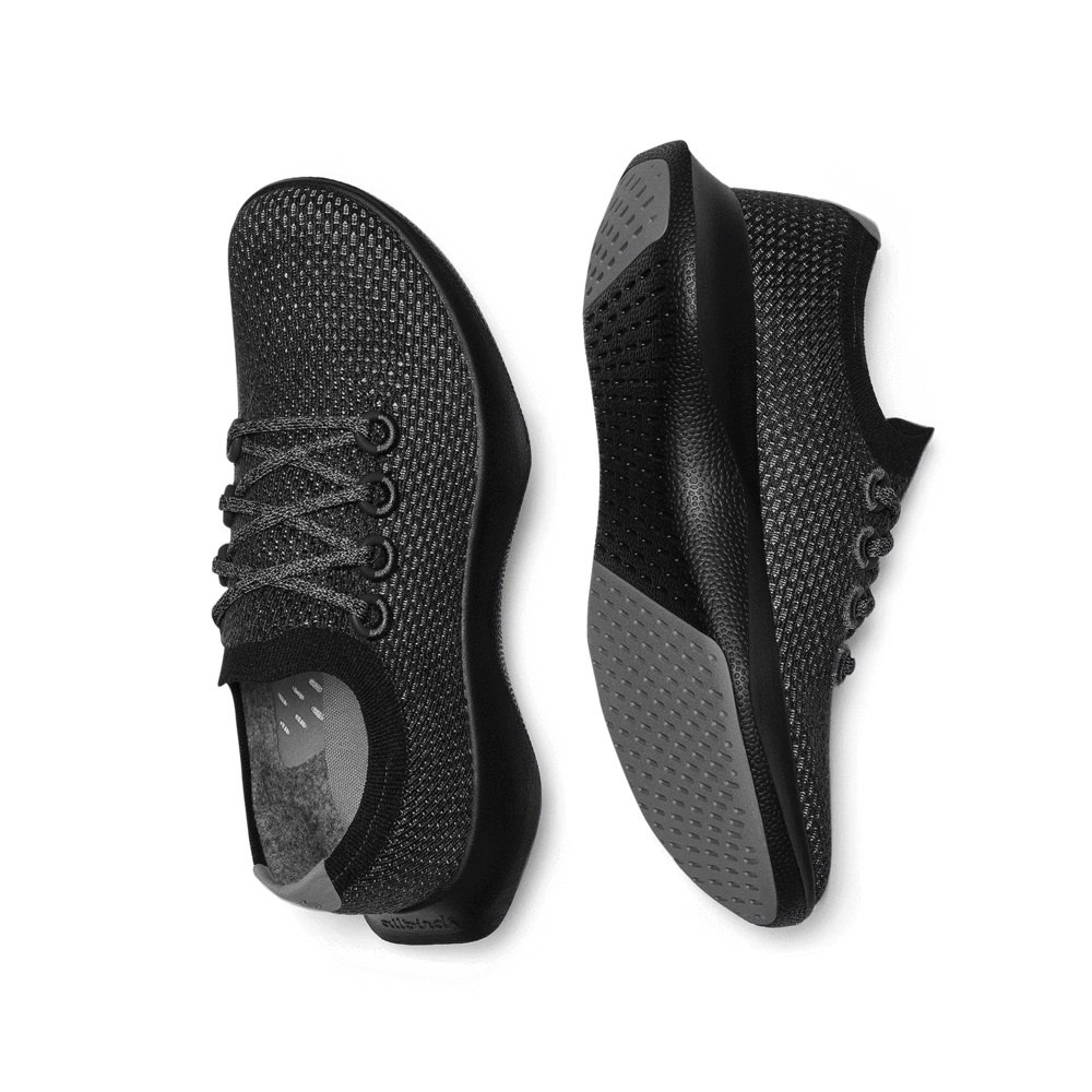 Allbirds Tree Dashers - Chaussure Running Noir Femme | OBO-79593918