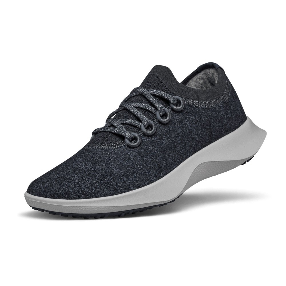 Allbirds Wool Dasher Mizzles - Chaussure Running Grise Foncé Femme | TYE-60605775