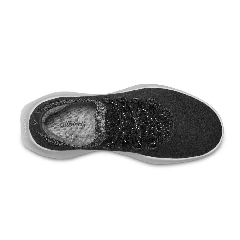 Allbirds Wool Dasher Mizzles - Chaussure Running Noir Femme | YOU-39978999