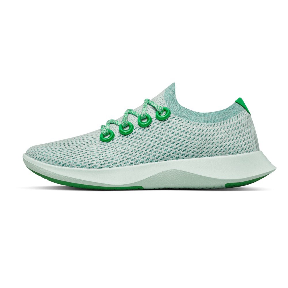 Allbirds Tree Dashers - Chaussure Running Vert Clair Femme | HDV-35429399