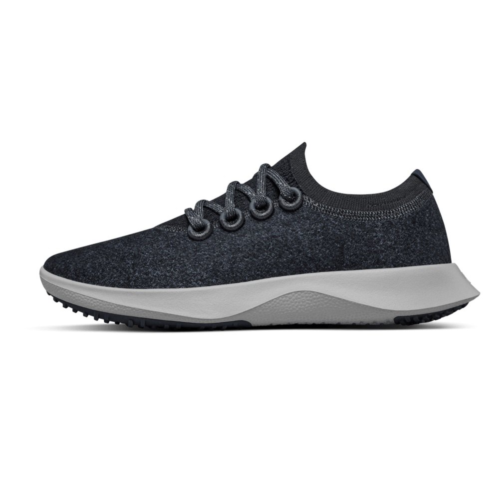 Allbirds Wool Dasher Mizzles - Chaussure Running Grise Foncé Femme | TYE-60605775