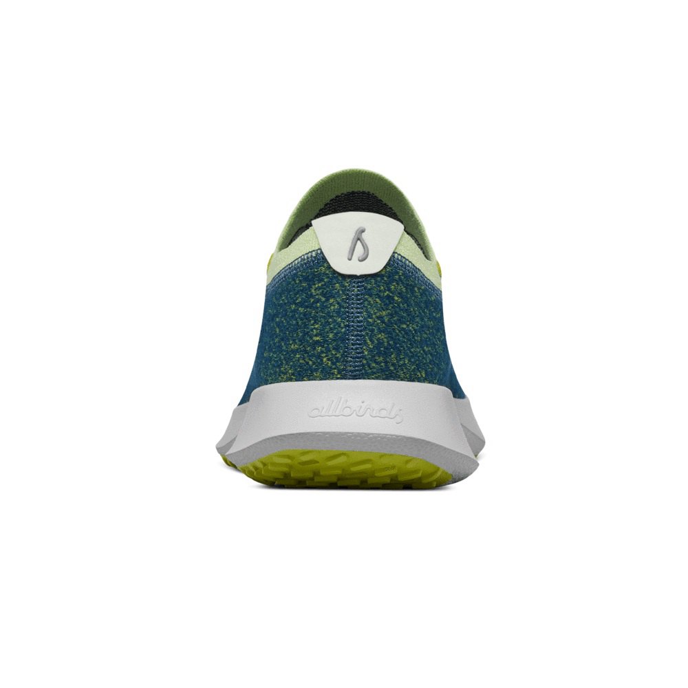 Allbirds Wool Dasher Mizzles - Chaussure Running Vert Femme | YTX-54636231