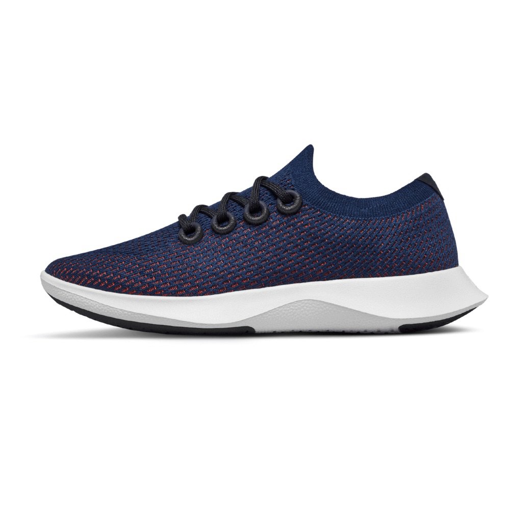 Allbirds Tree Dashers - Chaussure Running Bleu Marine Femme | ZCR-87529012