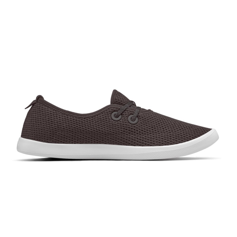 Allbirds Tree Skippers - Chaussure Bateau Grise Foncé Femme | VPJ-41716081