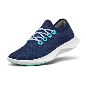 Allbirds Tree Dashers - Chaussure Running Bleu Marine Femme | XQO-43456599