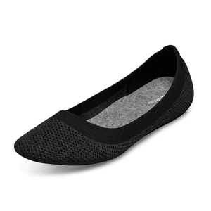 Allbirds Tree Breezers - Chaussures Plates Noir Femme | XFW-74997655