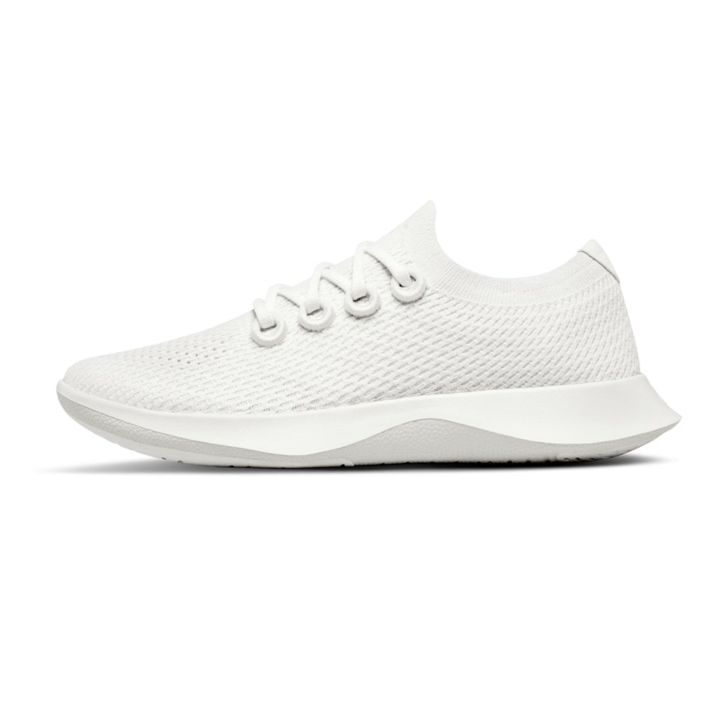 Allbirds Tree Dashers - Chaussure Running Blanche Femme | HXG-11151732