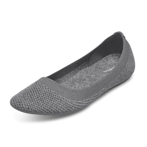 Allbirds Tree Breezers - Chaussures Plates Grise Foncé Femme | LBL-23610191