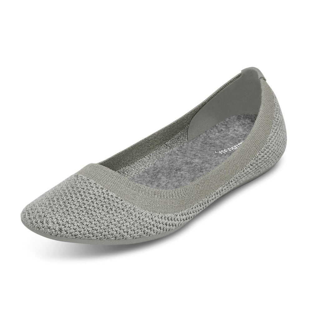 Allbirds Tree Breezers - Chaussures Plates Grise Femme | TUR-54140472