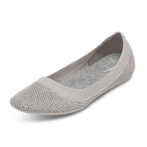 Allbirds Tree Breezers - Chaussures Plates Grise Femme | BZA-90424681