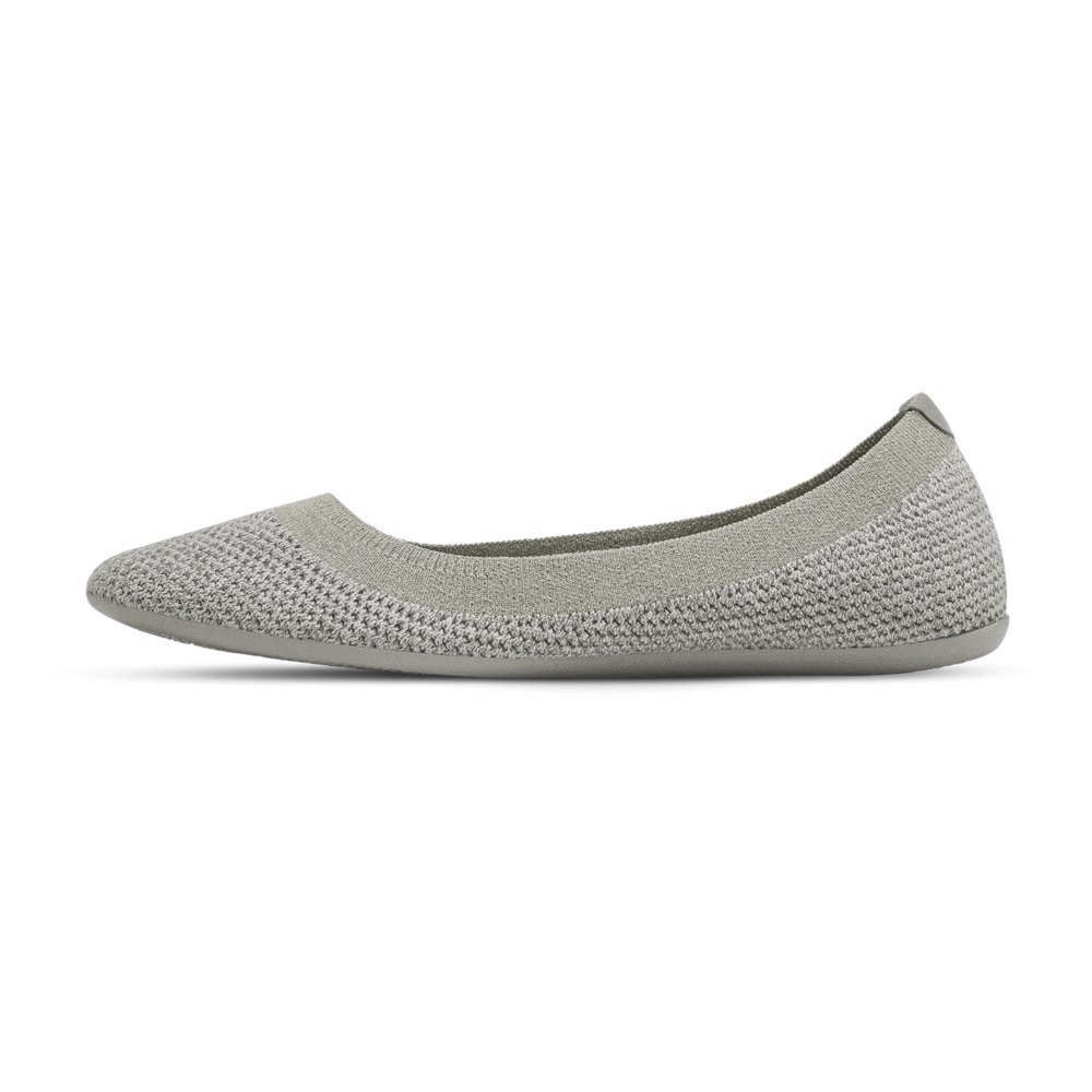 Allbirds Tree Breezers - Chaussures Plates Grise Femme | TUR-54140472