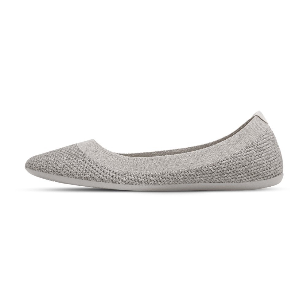 Allbirds Tree Breezers - Chaussures Plates Grise Femme | BZA-90424681