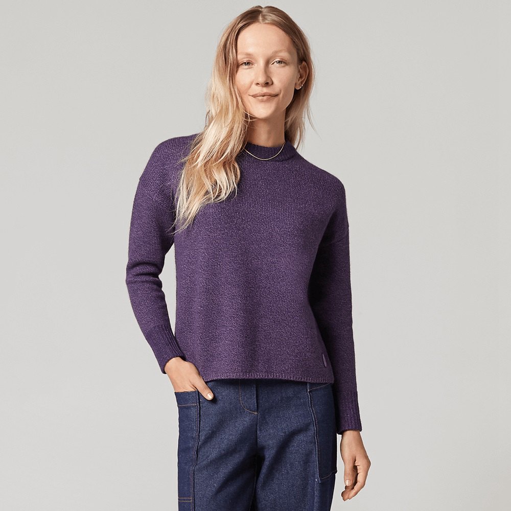 Allbirds Laine Jumper - Pull Violette Femme | UXA-02105092