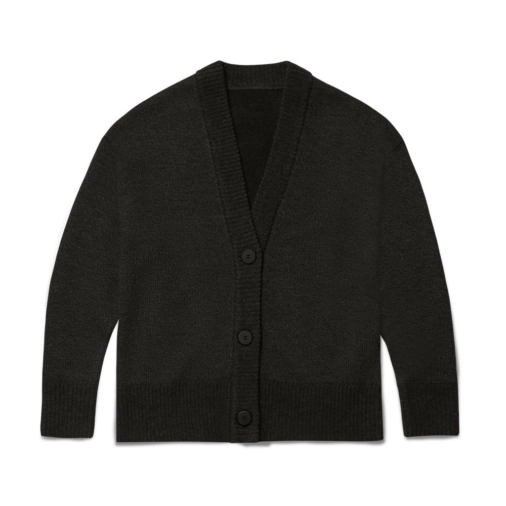 Allbirds Laine Cardi - Pull Grise Foncé Femme | MCU-32407767