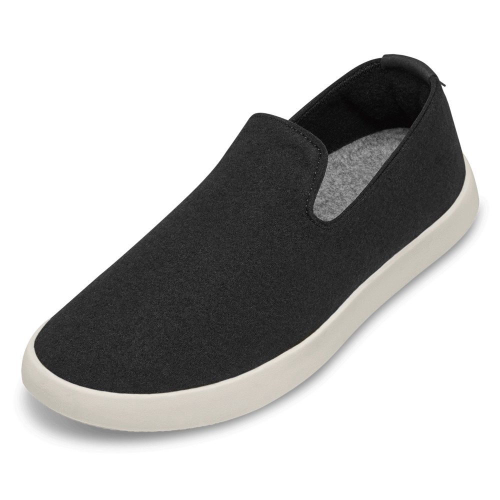 Allbirds Wool Loungers - Slip On Noir Femme | LMM-78985446