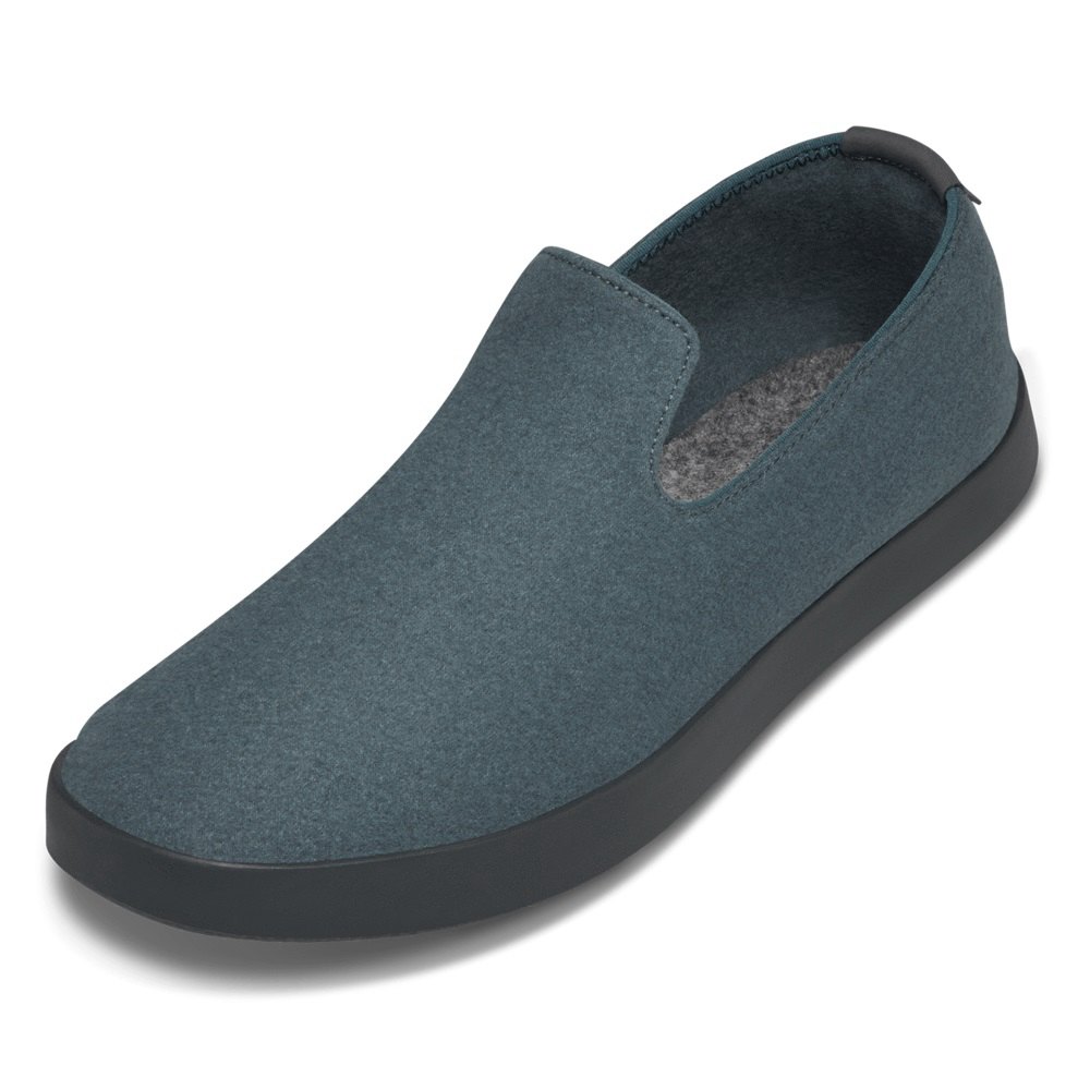 Allbirds Wool Loungers - Slip On Bleu Femme | SIM-39425683