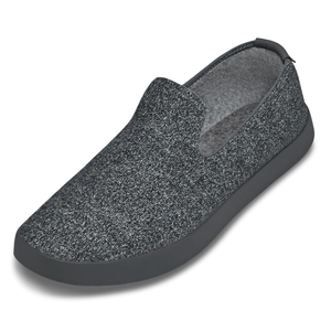 Allbirds Wool Loungers - Slip On Grise Foncé Femme | CPD-18145141