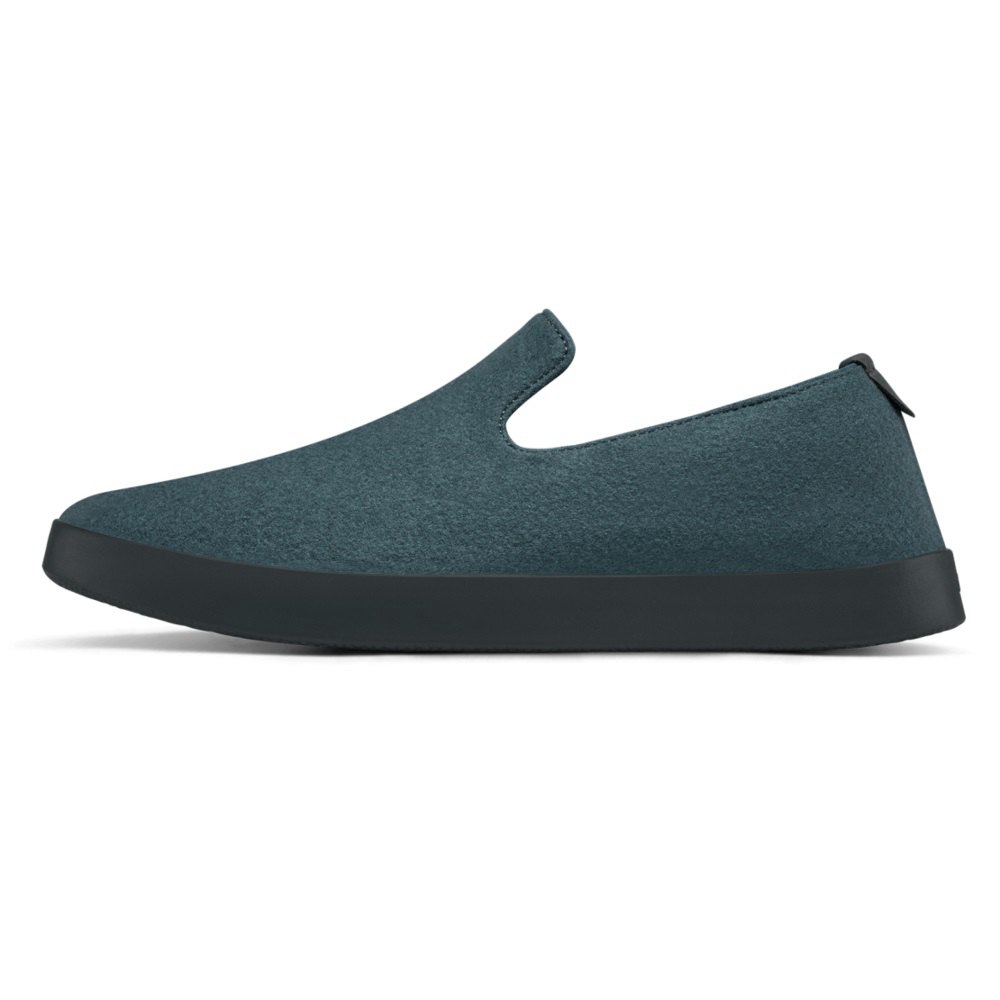 Allbirds Wool Loungers - Slip On Bleu Femme | SIM-39425683