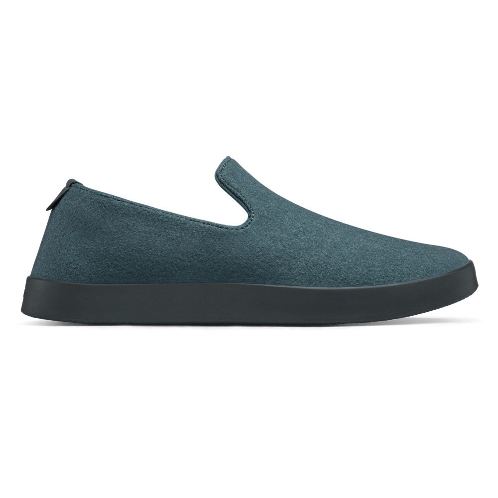 Allbirds Wool Loungers - Slip On Bleu Femme | SIM-39425683