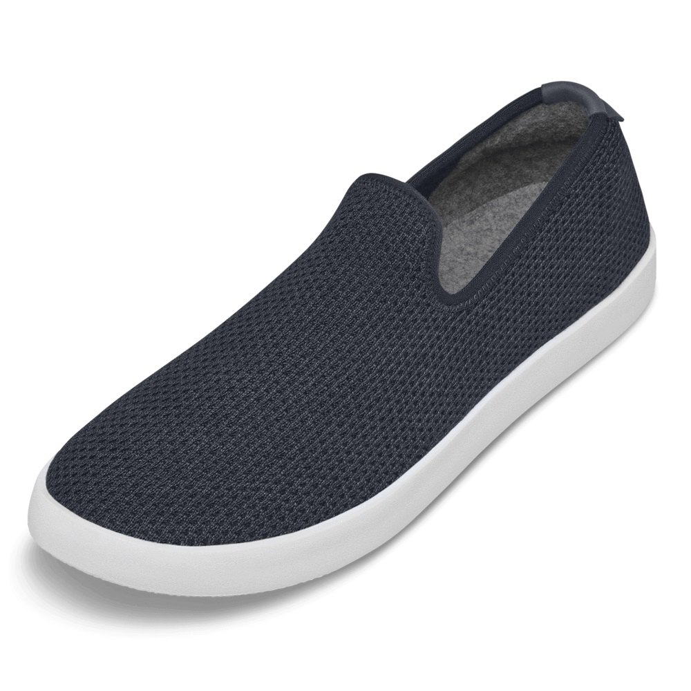 Allbirds Tree Loungers - Slip On Bleu Marine Femme | PST-76447848