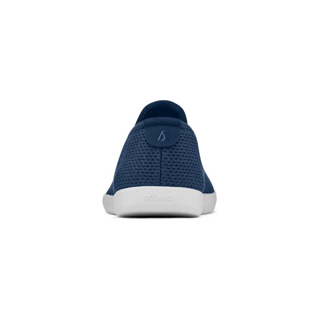 Allbirds Tree Loungers - Slip On Bleu Marine Femme | PGS-08125137