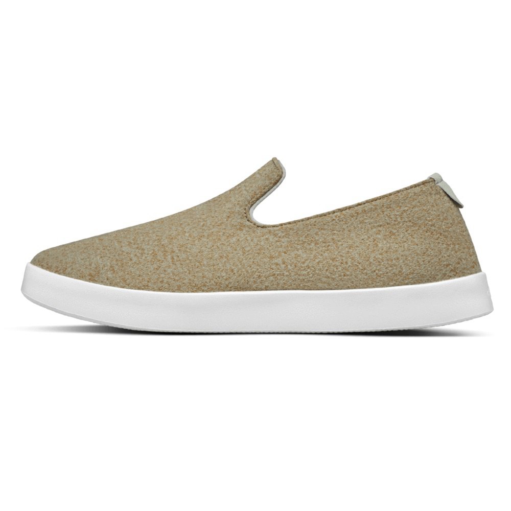 Allbirds Wool Loungers - Slip On Kaki Femme | SGT-73802353