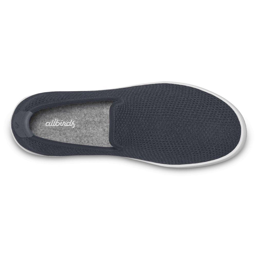 Allbirds Tree Loungers - Slip On Bleu Marine Femme | PST-76447848