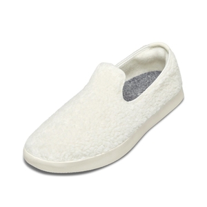 Allbirds Wool Lounger Fluffs - Slip On Blanche Femme | SRA-09947113