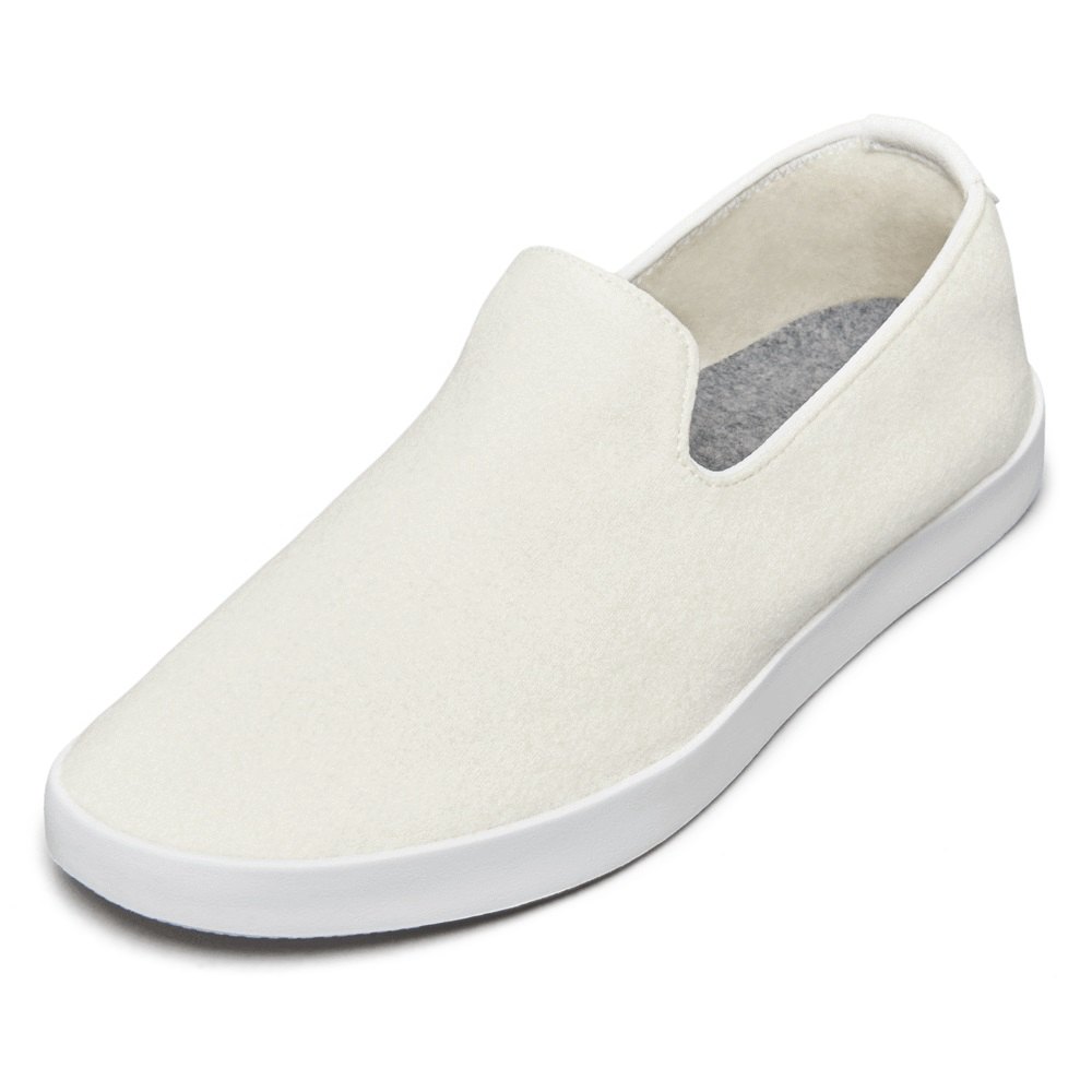 Allbirds Wool Loungers - Slip On Blanche Femme | KZP-78796616