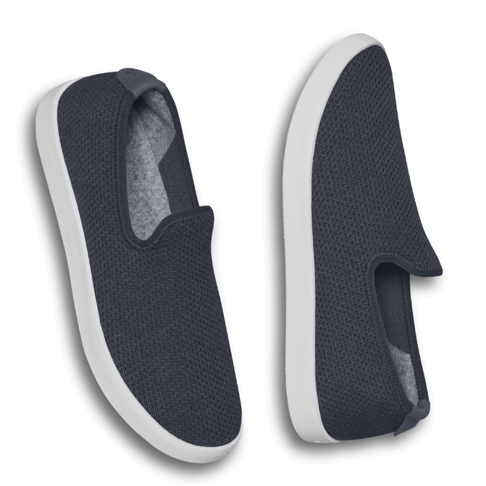 Allbirds Tree Loungers - Slip On Bleu Marine Femme | PST-76447848