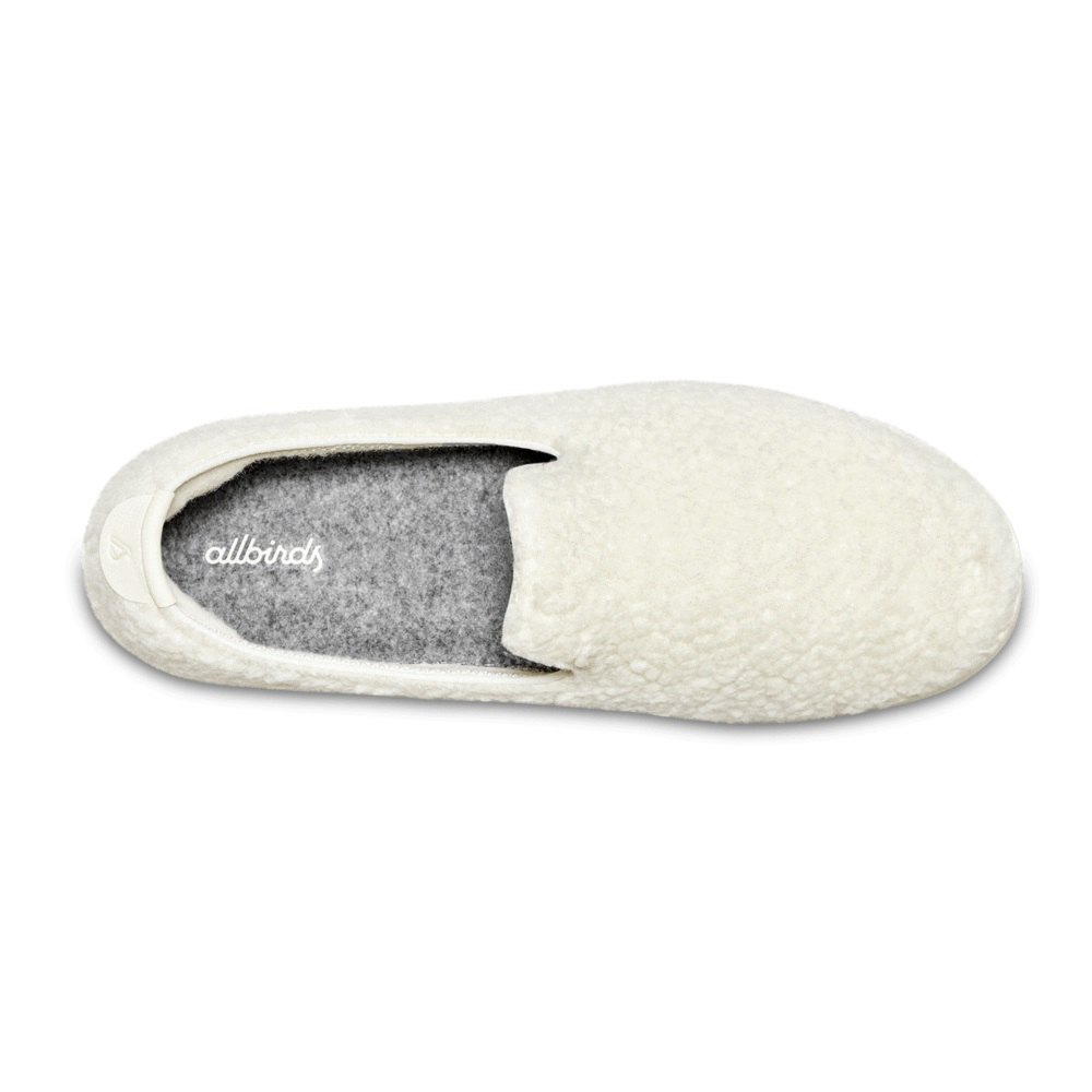 Allbirds Wool Lounger Fluffs - Slip On Blanche Femme | SRA-09947113