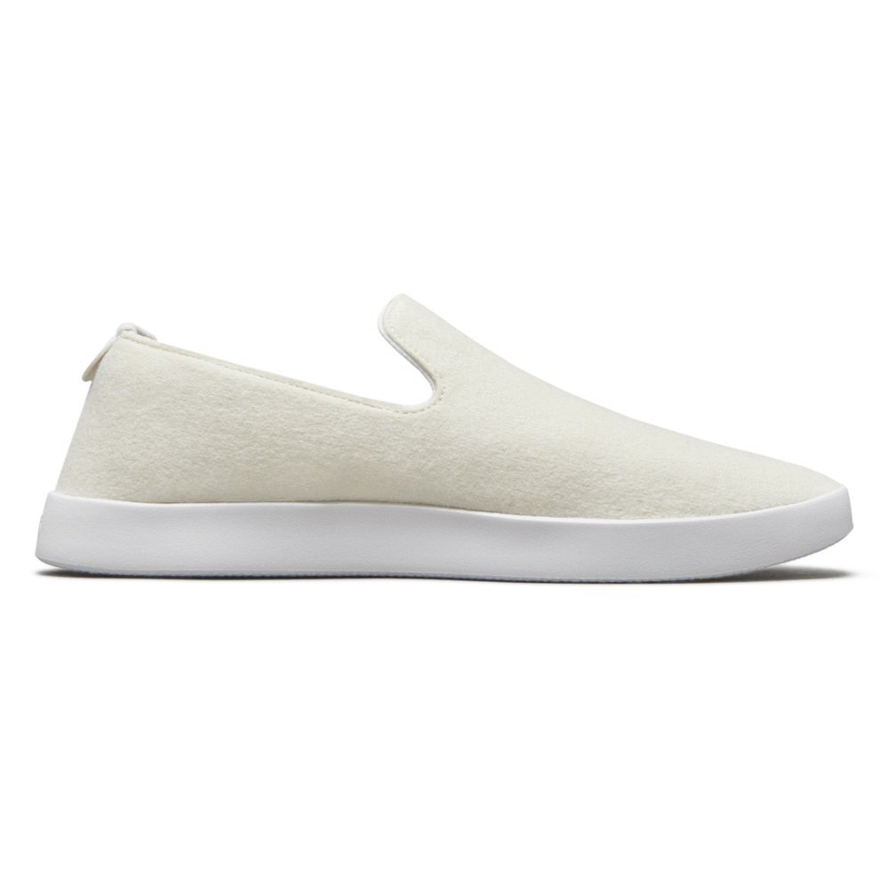 Allbirds Wool Loungers - Slip On Blanche Femme | KZP-78796616