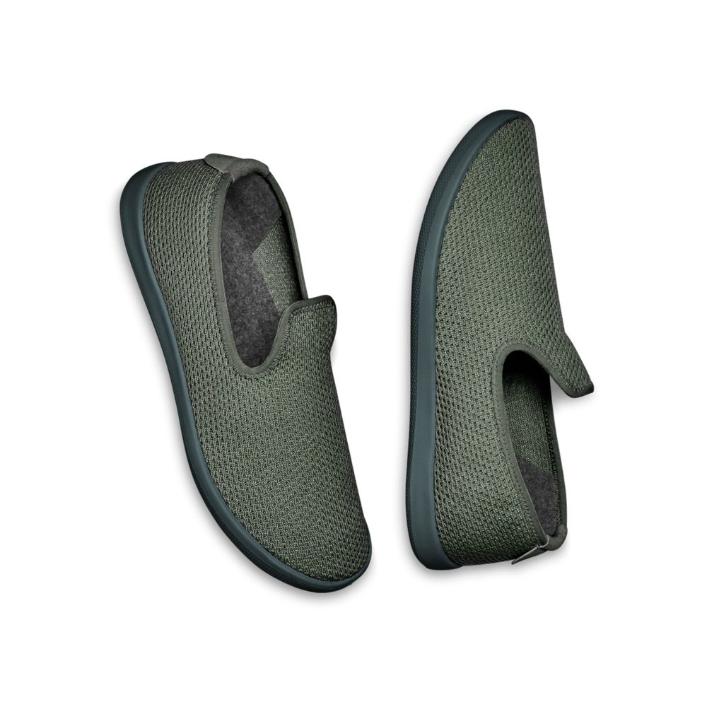 Allbirds Tree Loungers - Slip On Vert Olive Femme | TXI-55459733