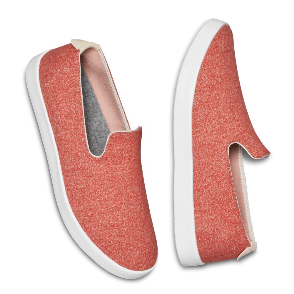 Allbirds Wool Loungers - Slip On Orange Femme | WXQ-97034935