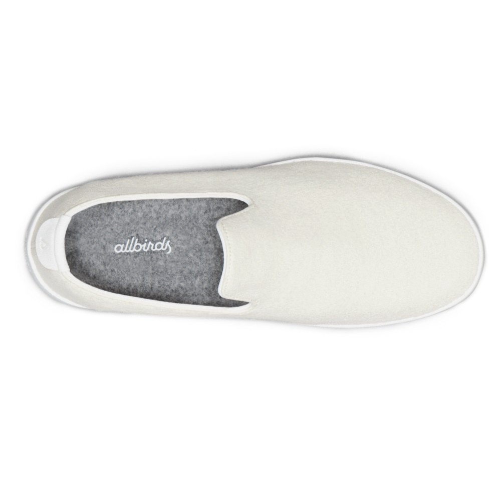 Allbirds Wool Loungers - Slip On Blanche Femme | KZP-78796616