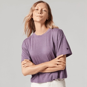 Allbirds Trinoxo? Relaxed Fit - Tee Shirt Violette Femme | VHA-15757680