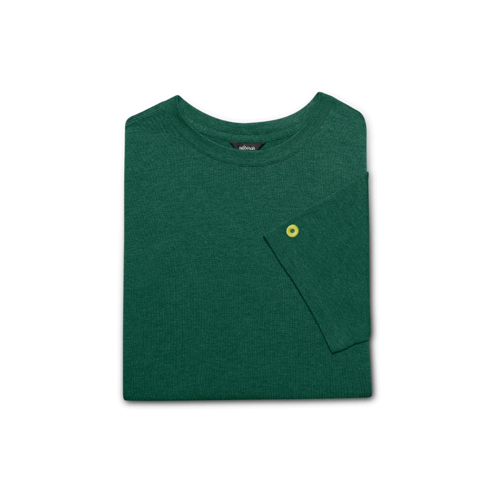 Allbirds Trinoxo? Relaxed Fit - Tee Shirt Vert Femme | SDF-84135830