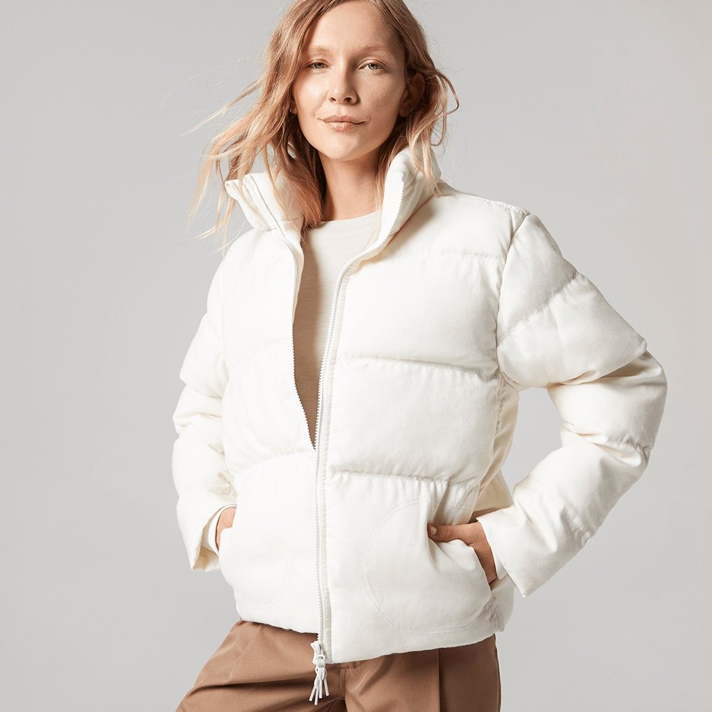 Allbirds Trino? Puffer - Vestes Blanche Femme | GEB-45230567