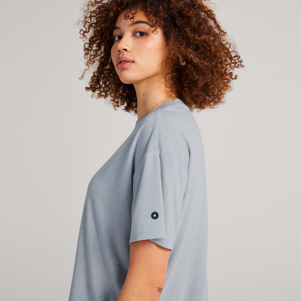 Allbirds Trinoxo? Relaxed Fit - Tee Shirt Grise Femme | WHY-44910943