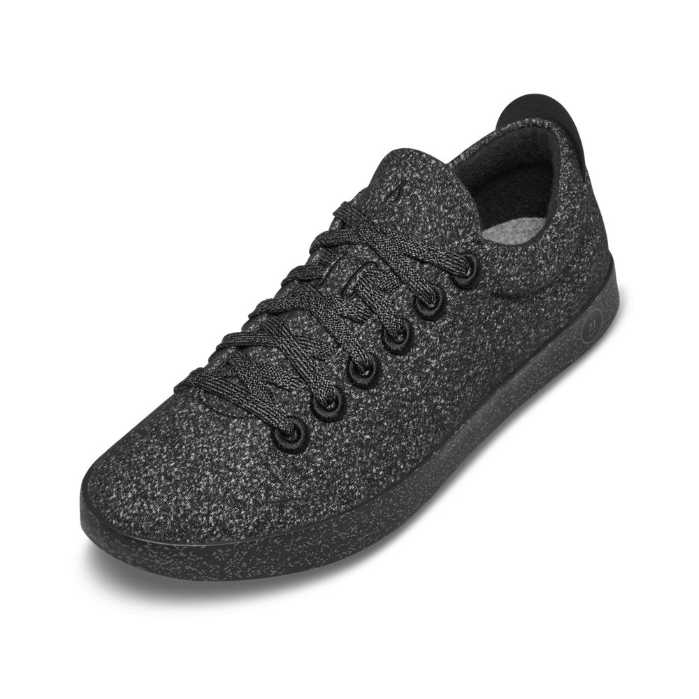 Allbirds Wool Pipers - Basket Noir Homme | AME-74421591