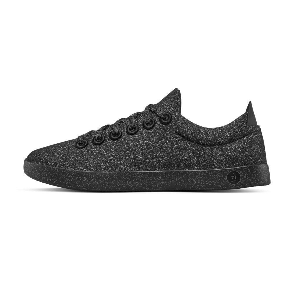 Allbirds Wool Pipers - Basket Noir Homme | AME-74421591