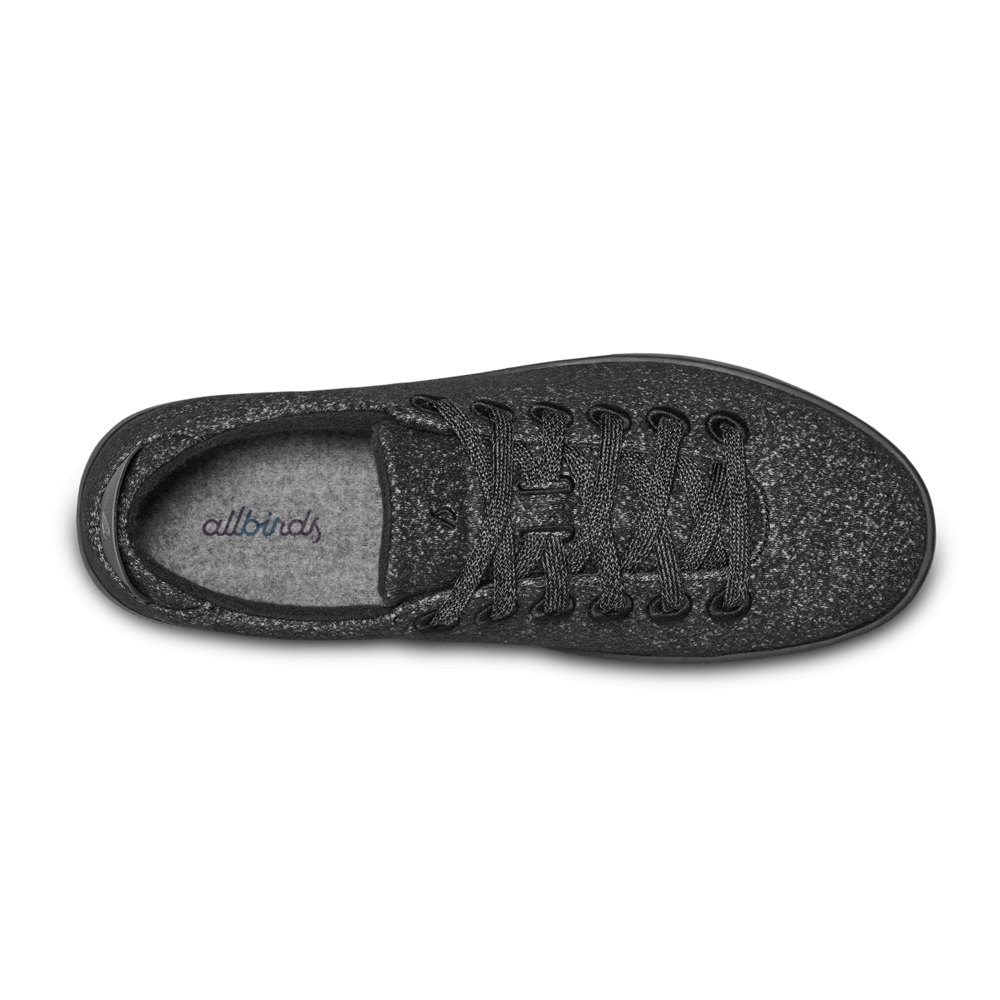 Allbirds Wool Pipers - Basket Noir Homme | AME-74421591