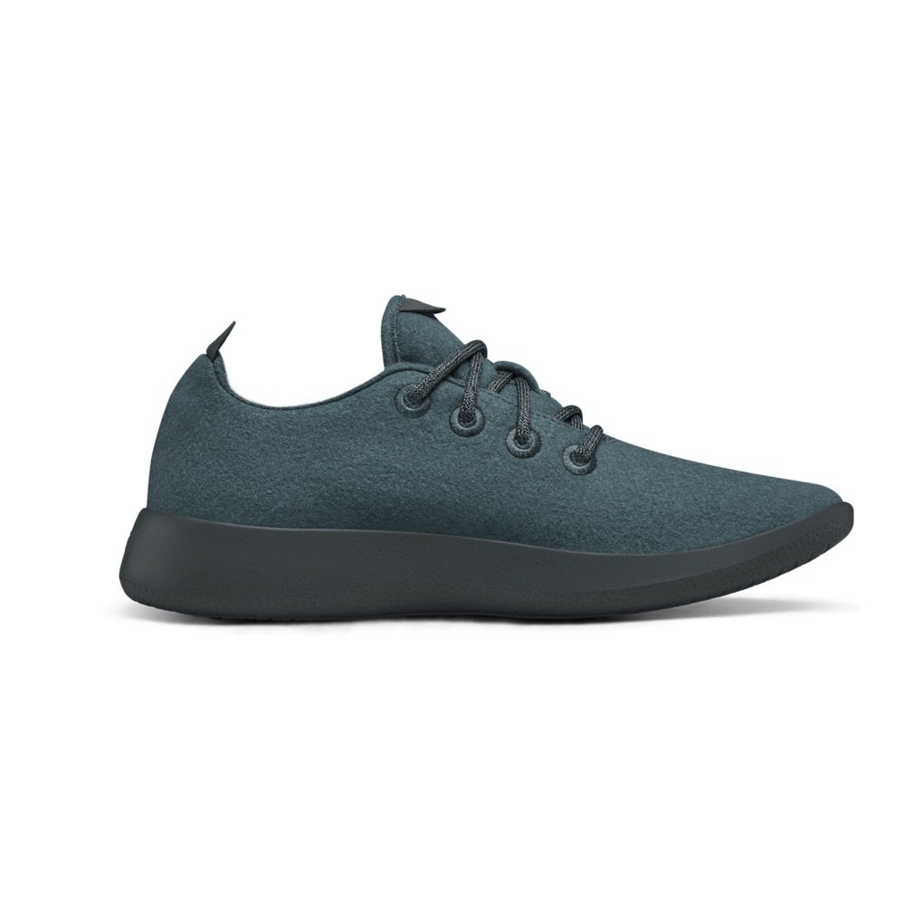 Allbirds Wool Runners - Basket Bleu Homme | UNJ-34609034