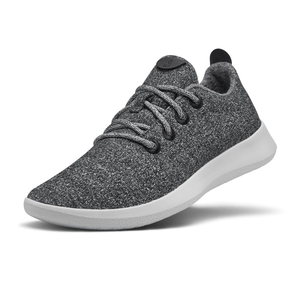 Allbirds Wool Runners - Basket Grise Foncé Homme | DGU-39712155