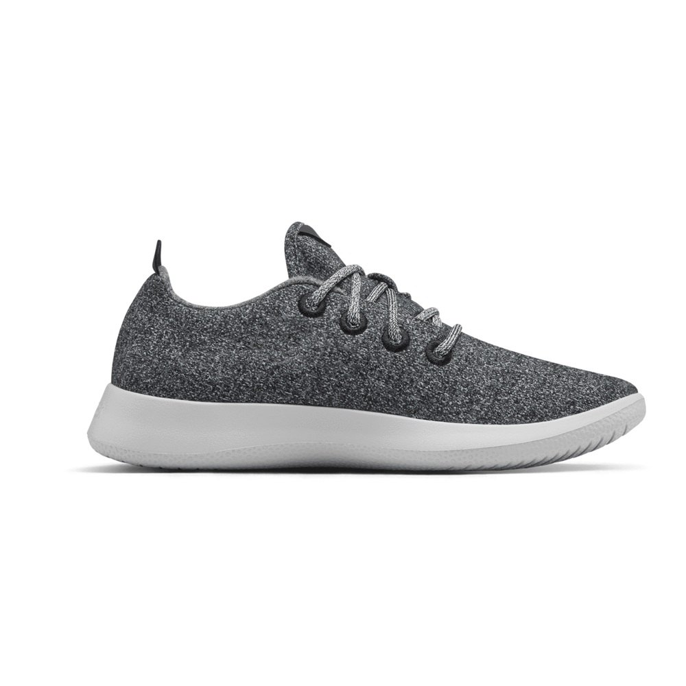 Allbirds Wool Runners - Basket Grise Foncé Homme | DGU-39712155