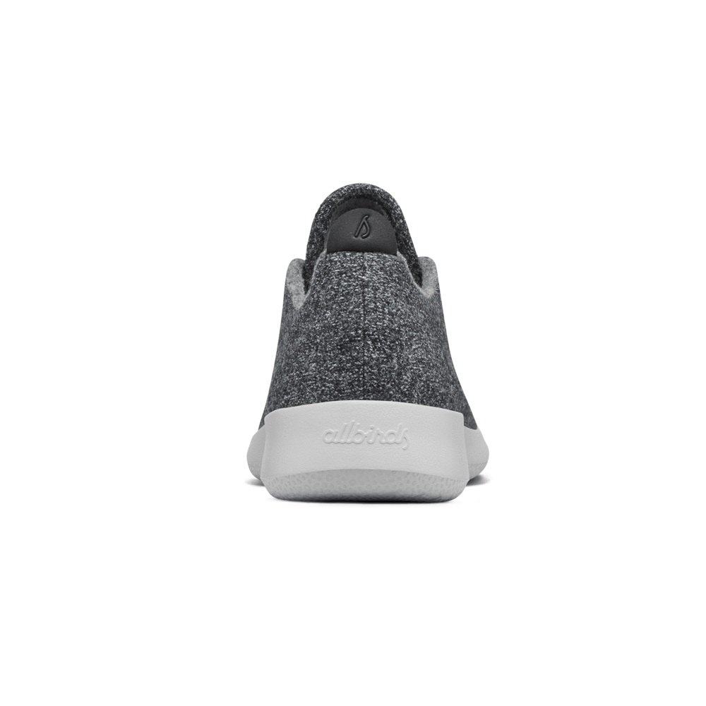 Allbirds Wool Runners - Basket Grise Foncé Homme | DGU-39712155