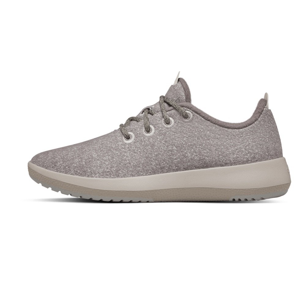 Allbirds Wool Runner Mizzles - Basket Grise Homme | ZXO-94287824