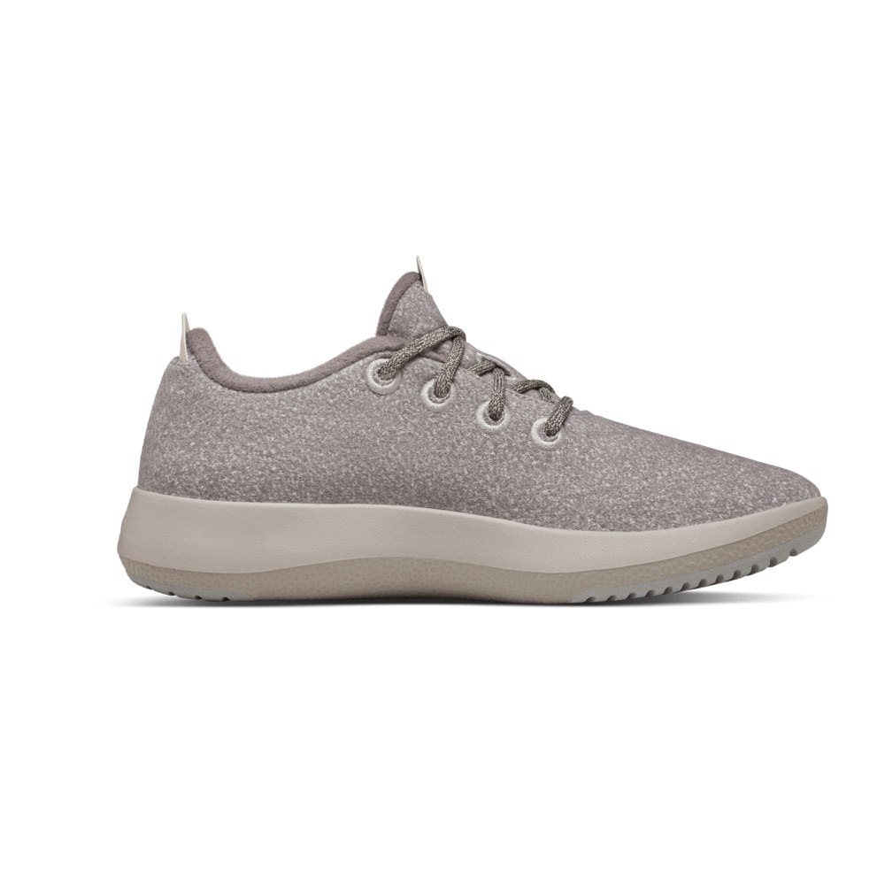 Allbirds Wool Runner Mizzles - Basket Grise Homme | ZXO-94287824