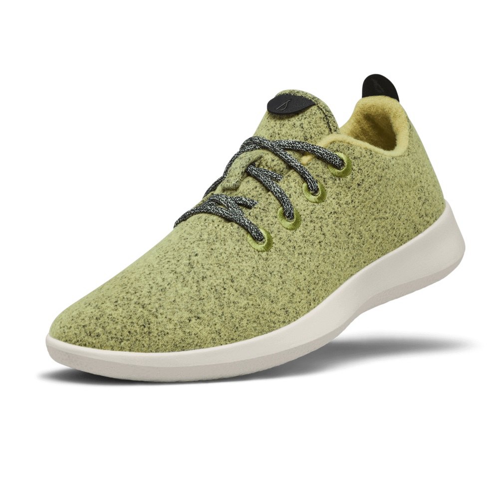 Allbirds Wool Runners - Basket Vert Olive Homme | DRB-39055041