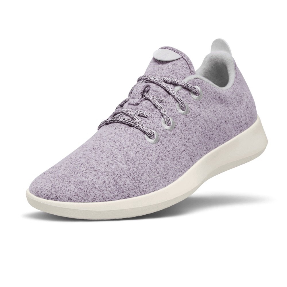 Allbirds Wool Runners - Basket Violette Homme | VBK-11811415